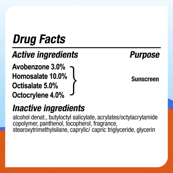 Equate Sport Protetor Solar Spray SPF 50 - Imagem 3