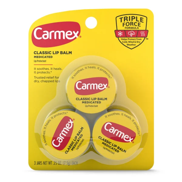 Carmex Classic Medicated Latinha Kit Com 3 - Imagem 3