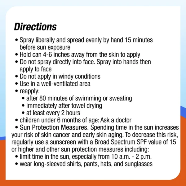 Equate Sport Protetor Solar Spray SPF 50 - Imagem 2