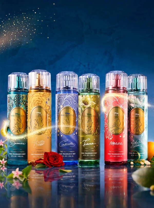 Lançamento Body Splash Princesas Disney