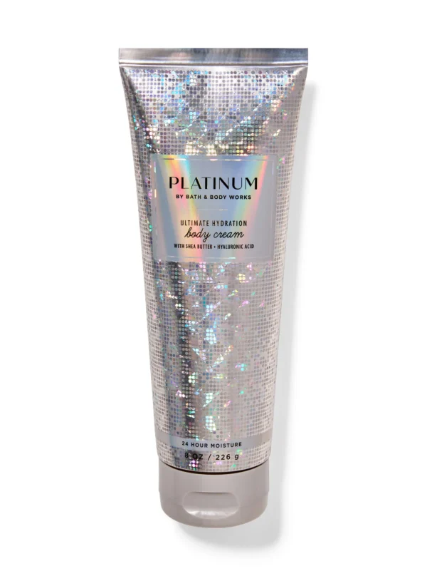 Body Cream com shea butter + acido hialuronico Platinum 226g