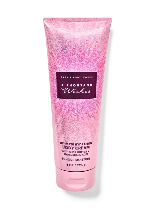 Body Cream com shea butter + acido hialuronico A thousand wishes 226g