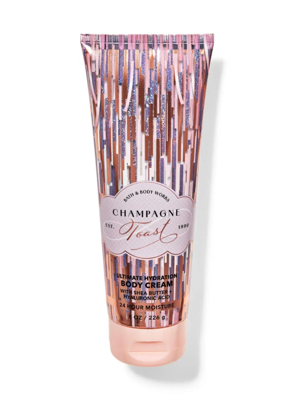Body Cream com shea butter + acido hialuronico Champagne toast 226g