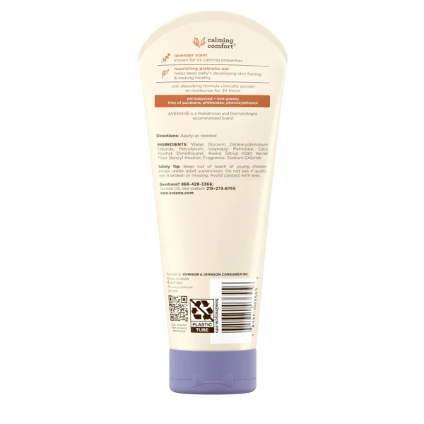 Aveeno Baby Lotion lavender & vanilla 227g - Imagem 2