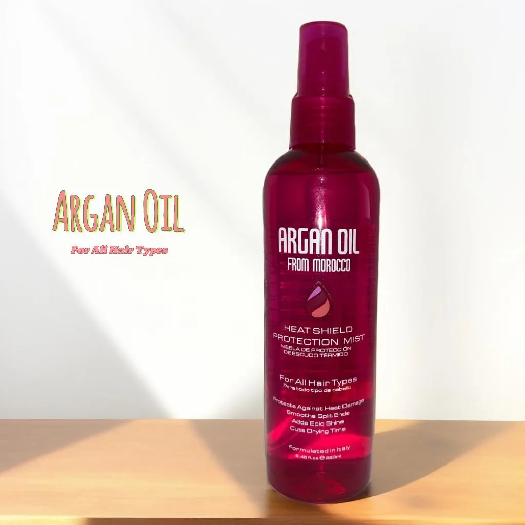 Protetor Térmico Cabelo Heat Shield Argan Oil From Morocco 250ml - Imagem 3