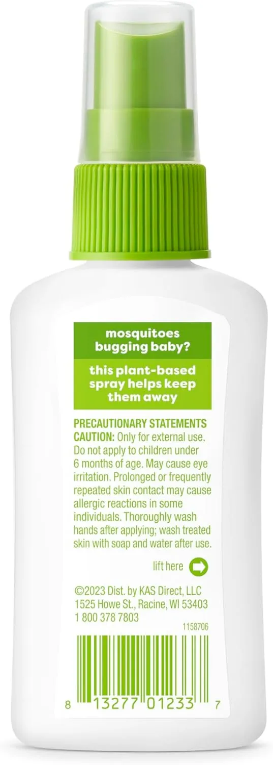 Repelente Spray Babyganics Plant Based Oleos Essenciais 59ml - Imagem 2