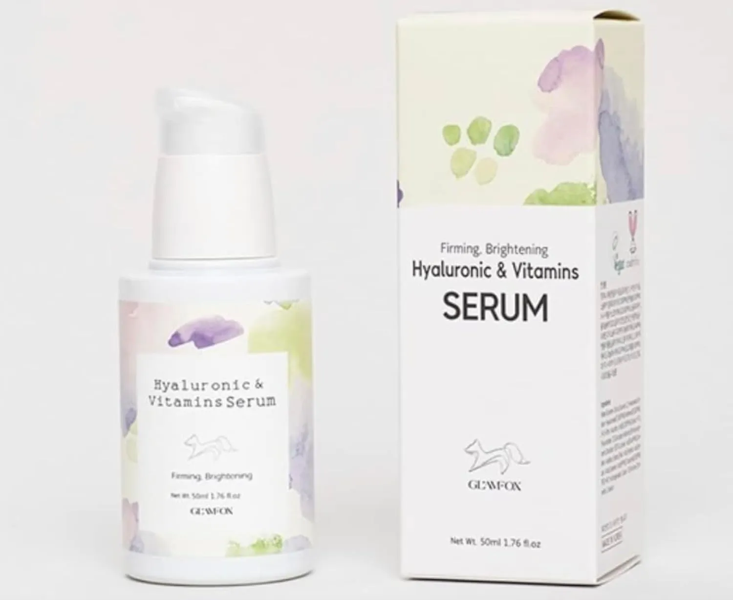 Hialurônico & Vitaminas Serum Facial 50ml Glamfox
