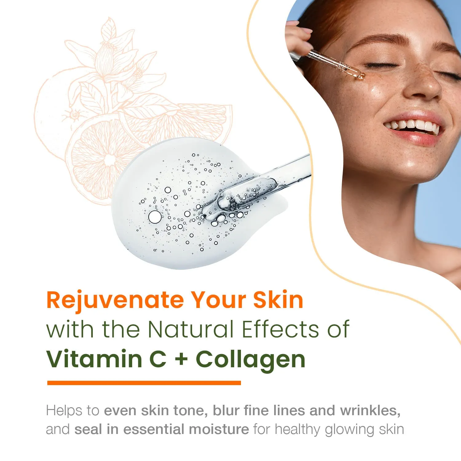Vitamina C + Colágeno Serum 50ml Natural Chemist - Imagem 5