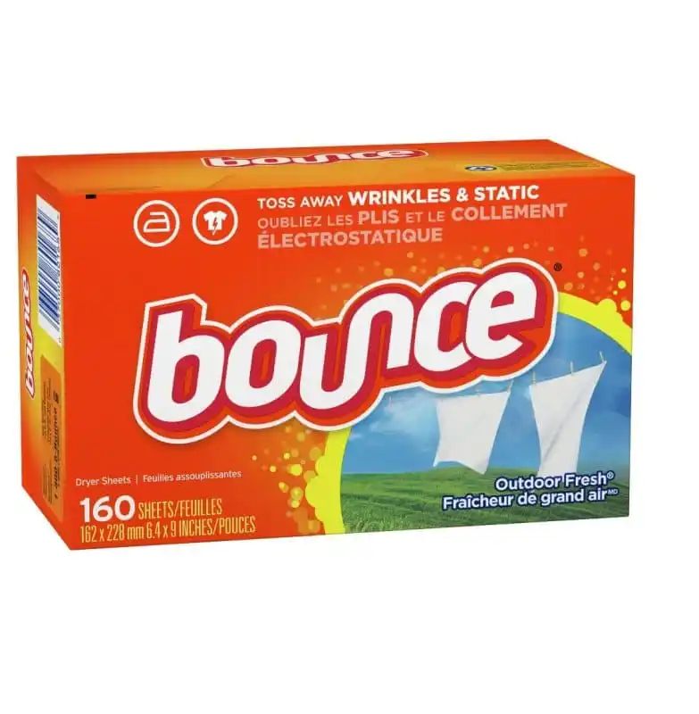Bounce lenços para secadora 160 folhas