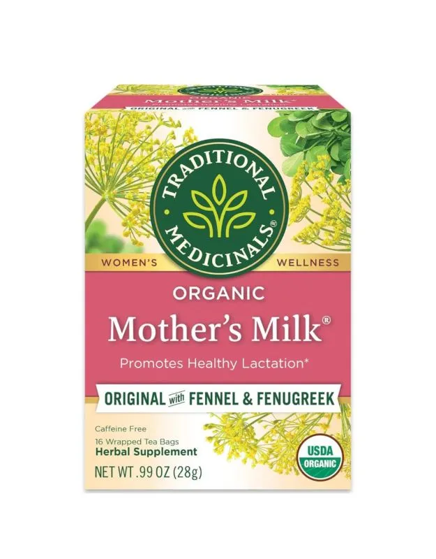 Chá Orgânico Mother's Milk 16 Unidades