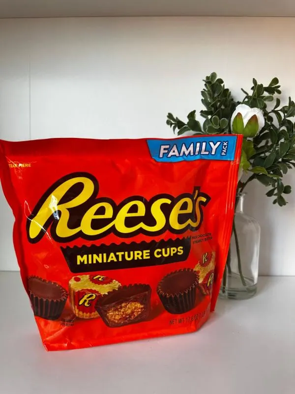 Chocolate Reeses Miniaturas Peanut Butter Cups Family Size 498g - Imagem 2