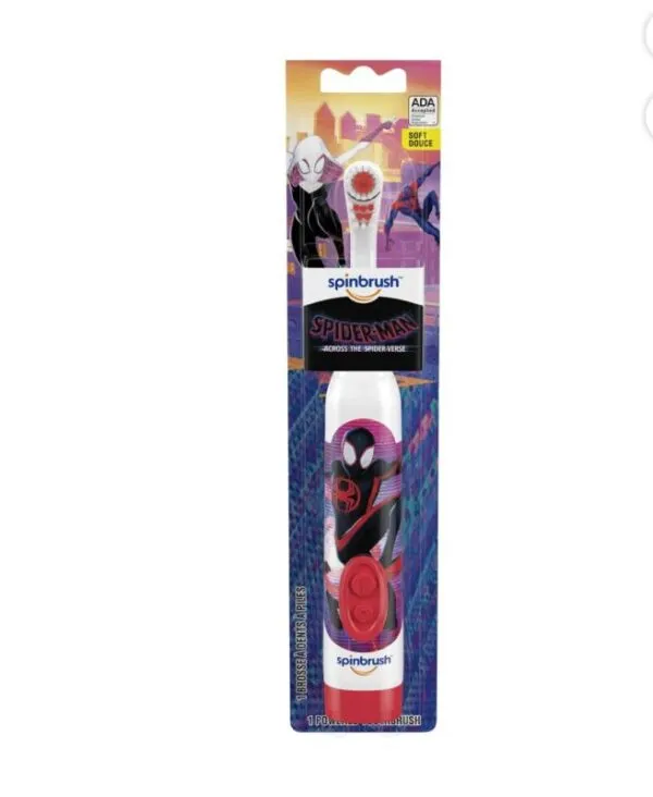 Escova de Dente Infantil Elétrica Spider Man