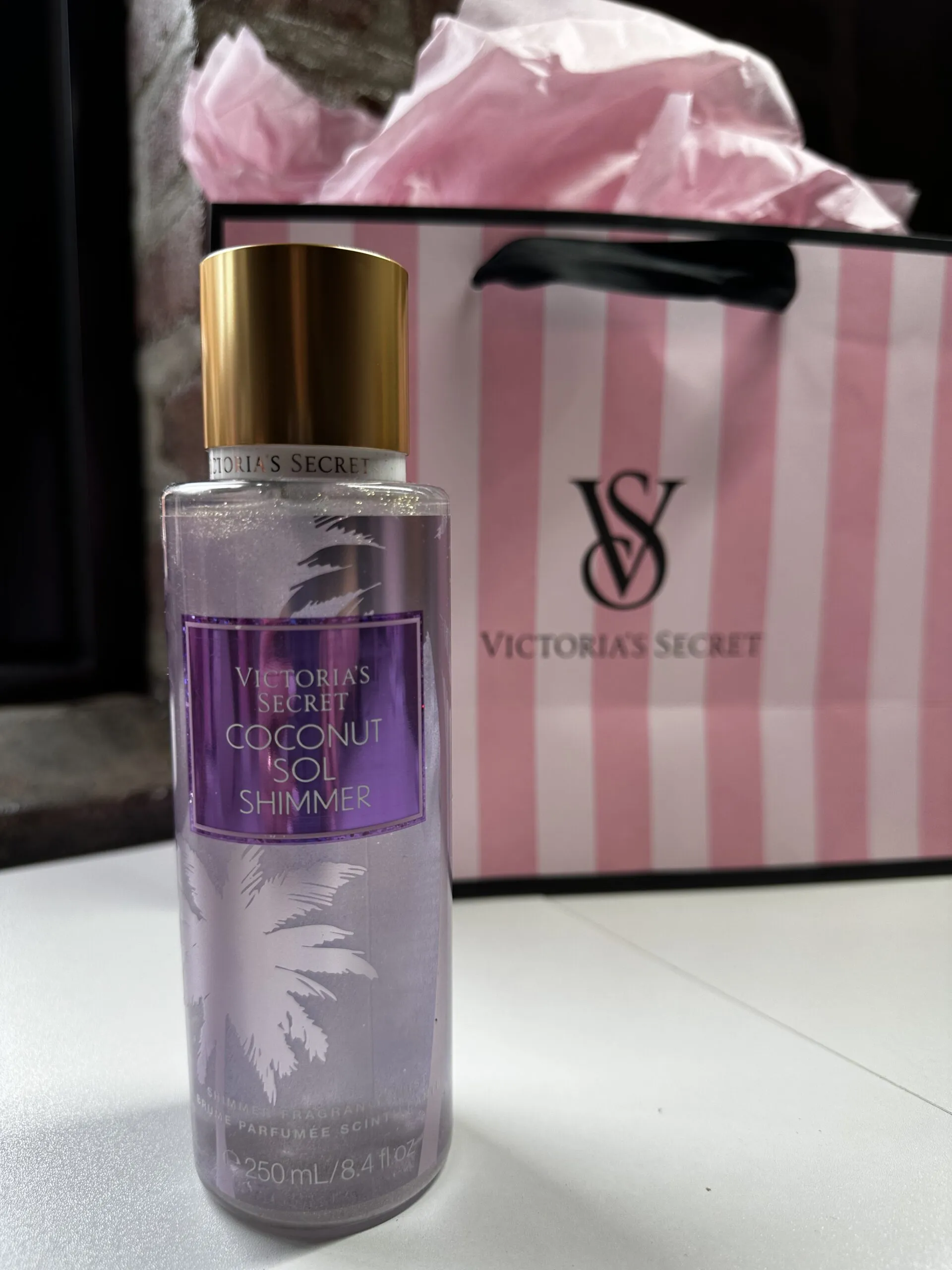 Victoria's Secret Body Splash Coconut Sol Shimmer 250ml - Imagem 2