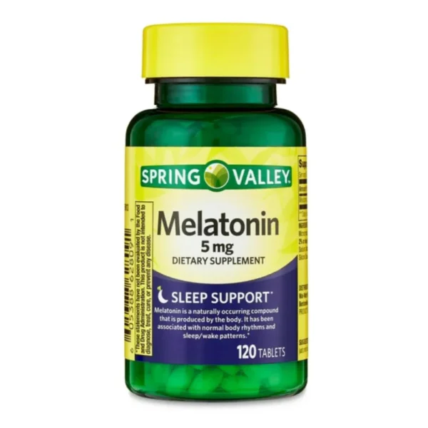 Melatonin 5mg Spring Valley 120 Tablets