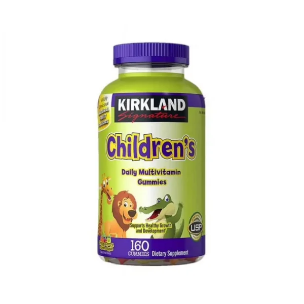 Multivitaminico Kids Kirkland 160 Gummies Sabor Frutas