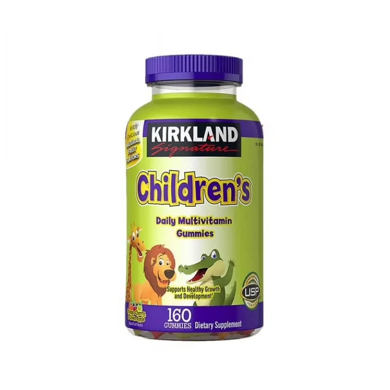 Multivitaminico Kids Kirkland 160 Gummies Sabor Frutas