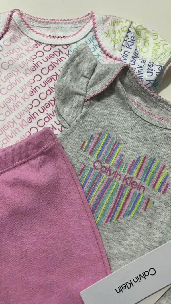 Kit Calvin Klein 3-6 meses