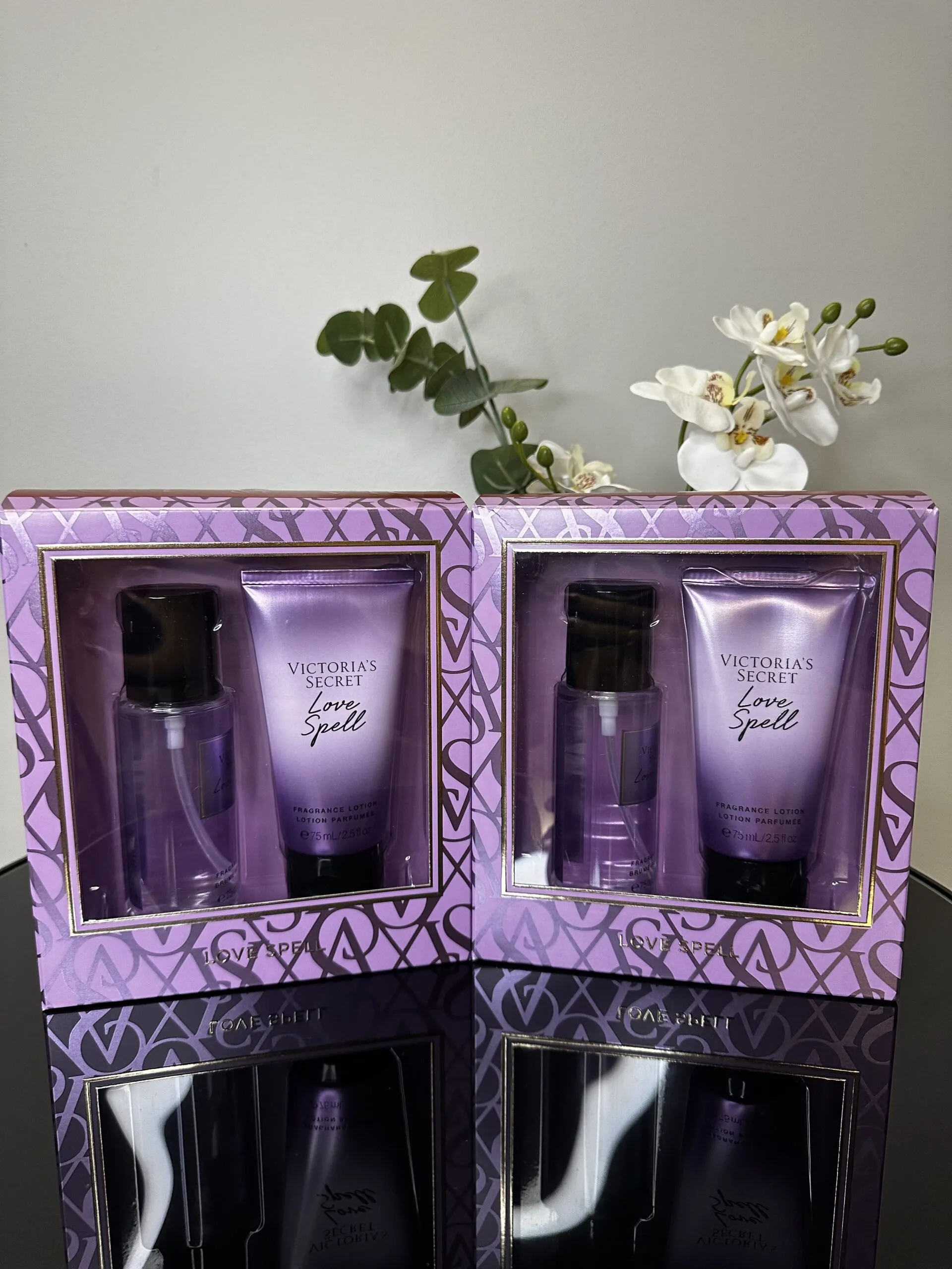 Victoria's Secret Kit mini Splash e Lotion Love Spell 75ml