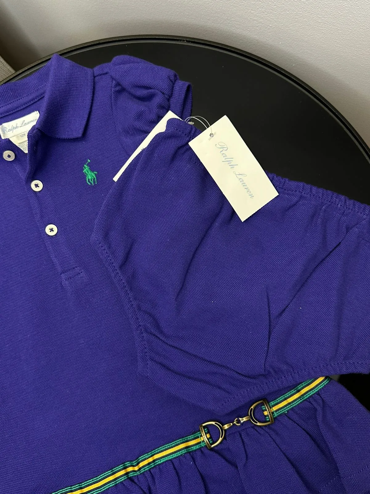 Vestido Ralph Lauren + calcinha 12 meses - Imagem 3