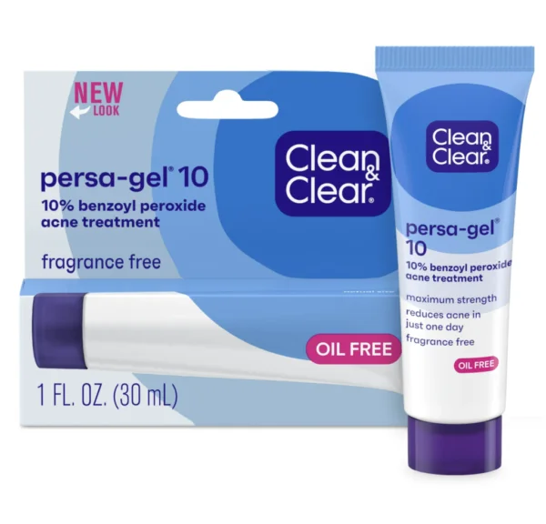 Gel Secativo De Espinha Clean&Clear Johnson Fragrance Free 10% Benzoyl Peroxide 28g