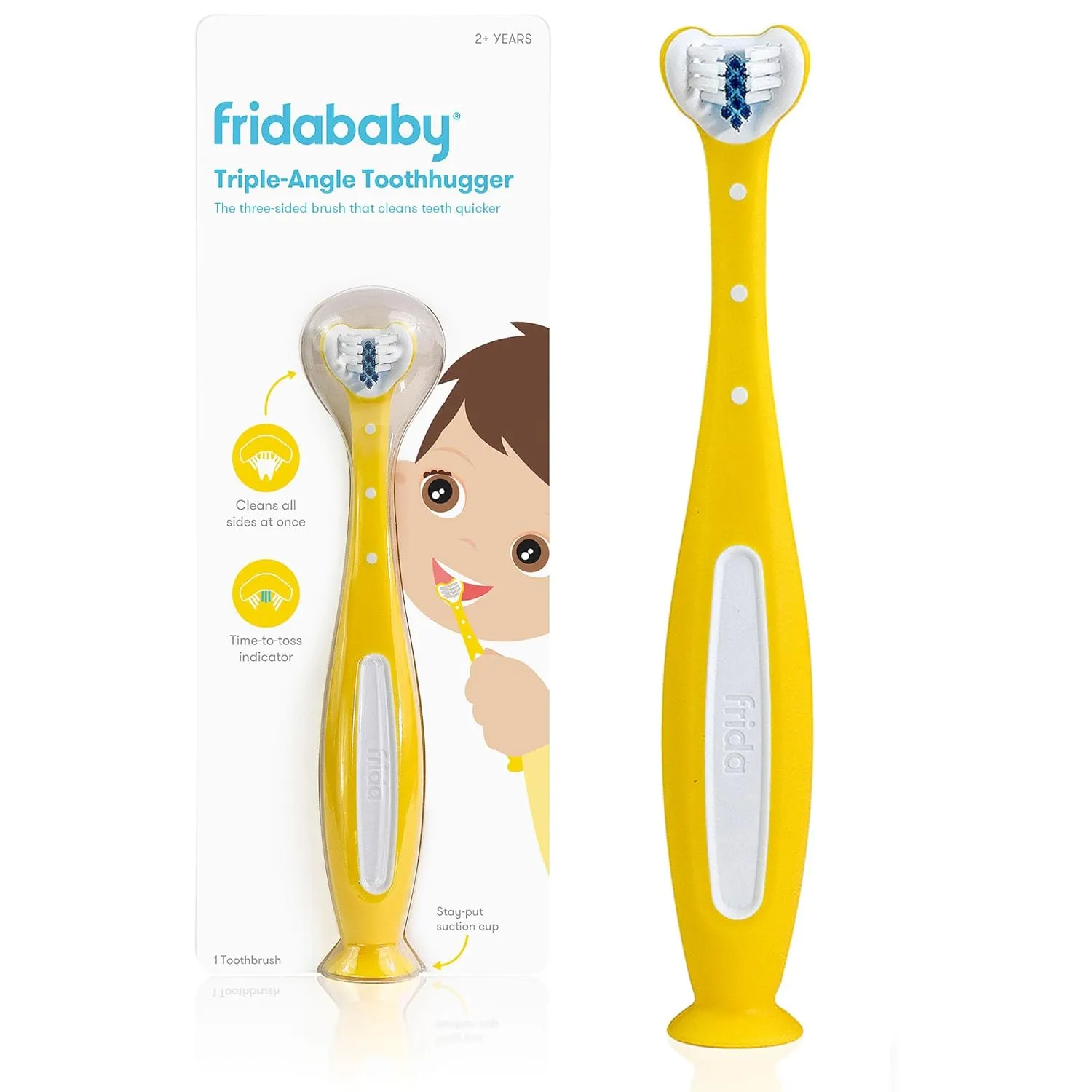 Escova de dente Frida Baby triple angle 2+yo