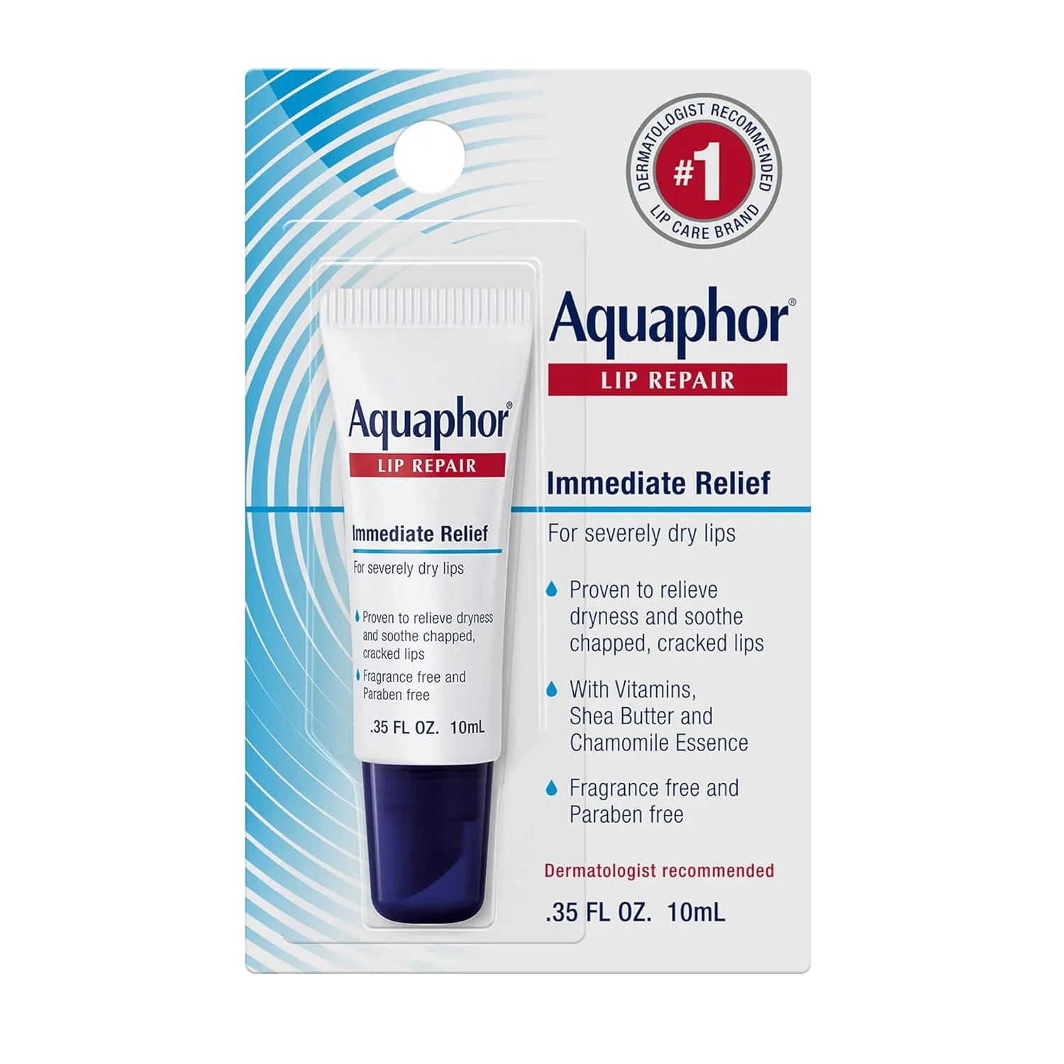 Aquaphor Lip Repair Ointment 10ml