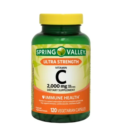 C Vitamina 2,000mg Spring Valley 120 cápsulas
